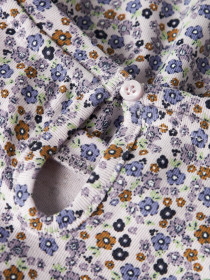 NAME IT Kjole Tuline Lilac Marble